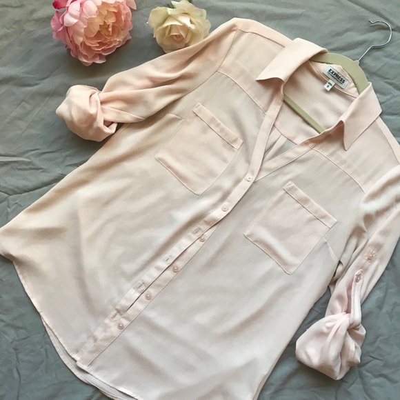 Express Tops - 🌸blush pink portofino🌸